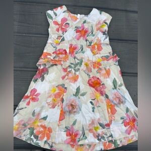 Tea Collection Floral Dress - size 3T